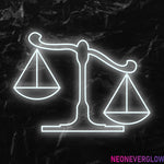 " Waage" LED Neonschild - NEONEVERGLOW
