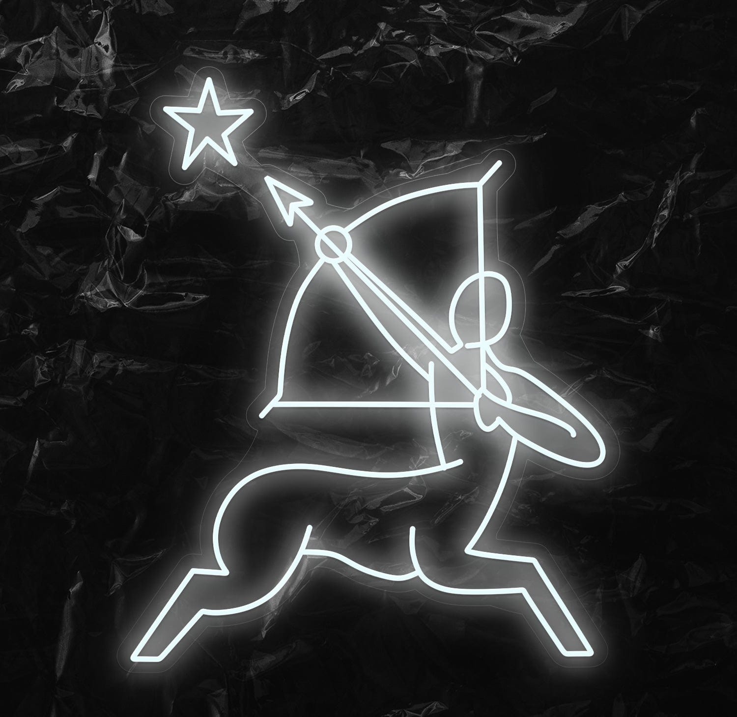 "Pfeilschütze" LED Neonschild - NEONEVERGLOW