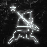 "Pfeilschütze" LED Neonschild - NEONEVERGLOW