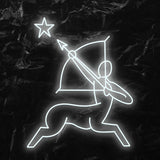 "Pfeilschütze" LED Neonschild - NEONEVERGLOW