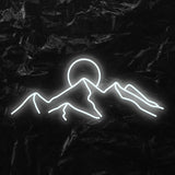 " Berge" LED Neonschild - NEONEVERGLOW