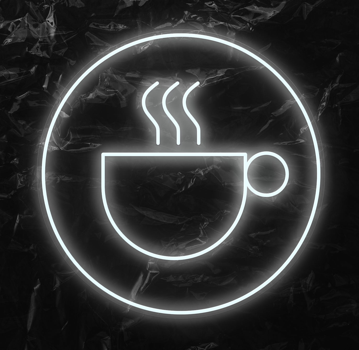 " Kaffee Cappucino" LED Neonschild - NEONEVERGLOW