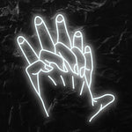 " Zusammenhalt" LED Neonschild - NEONEVERGLOW