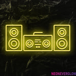 "Music Soundbox" LED Neonschild - NEONEVERGLOW