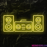 "Music Soundbox" LED Neonschild - NEONEVERGLOW