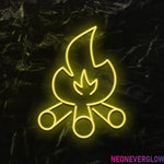 " Fire Flamme" LED Neonschild - NEONEVERGLOW