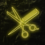 " Beauty Friseur" LED Neonschild - NEONEVERGLOW
