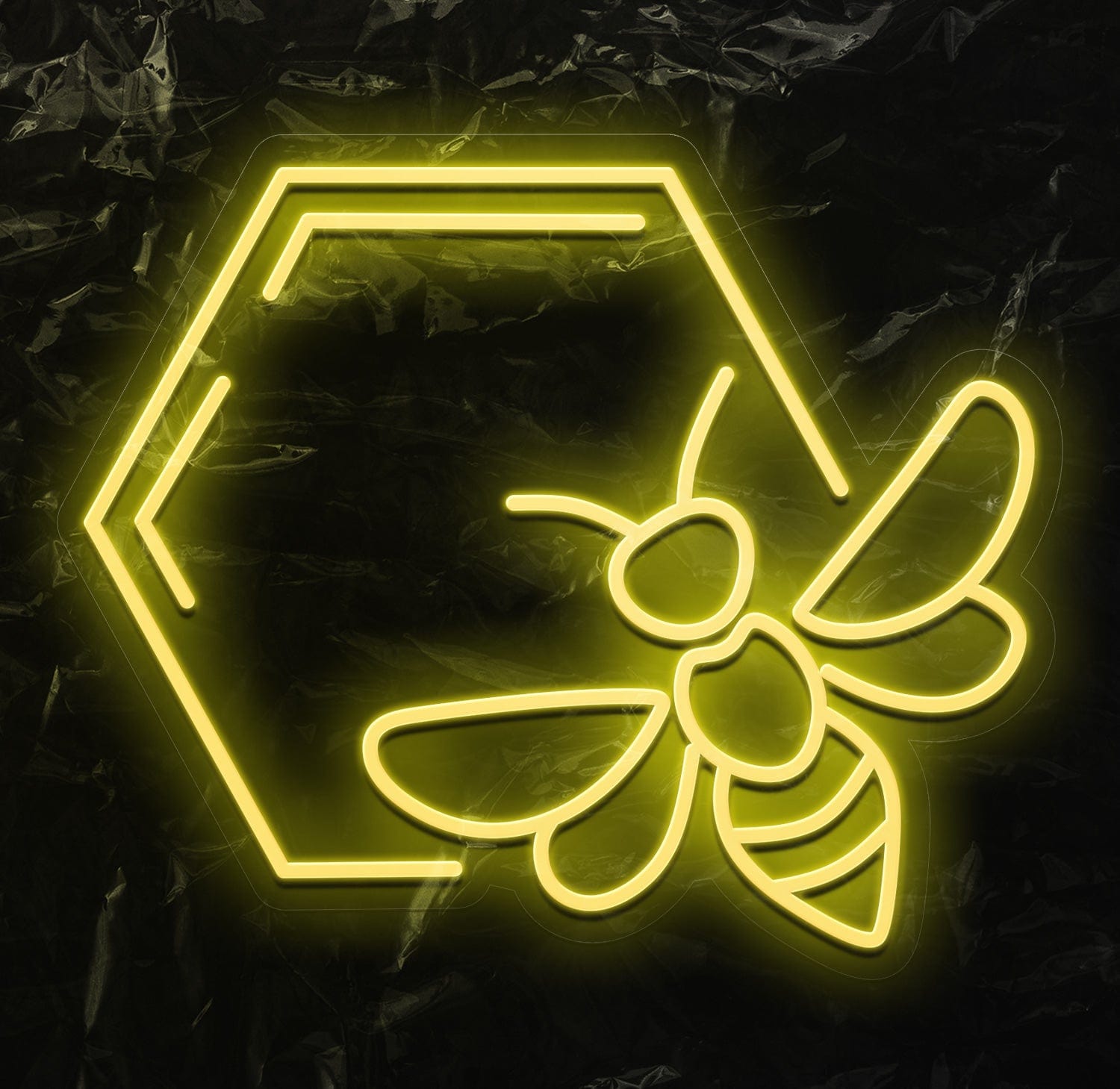 " Biene " LED Neonschild - NEONEVERGLOW