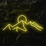 " Berge" LED Neonschild - NEONEVERGLOW