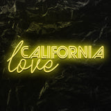 " California love" LED Neon Schriftzug - NEONEVERGLOW