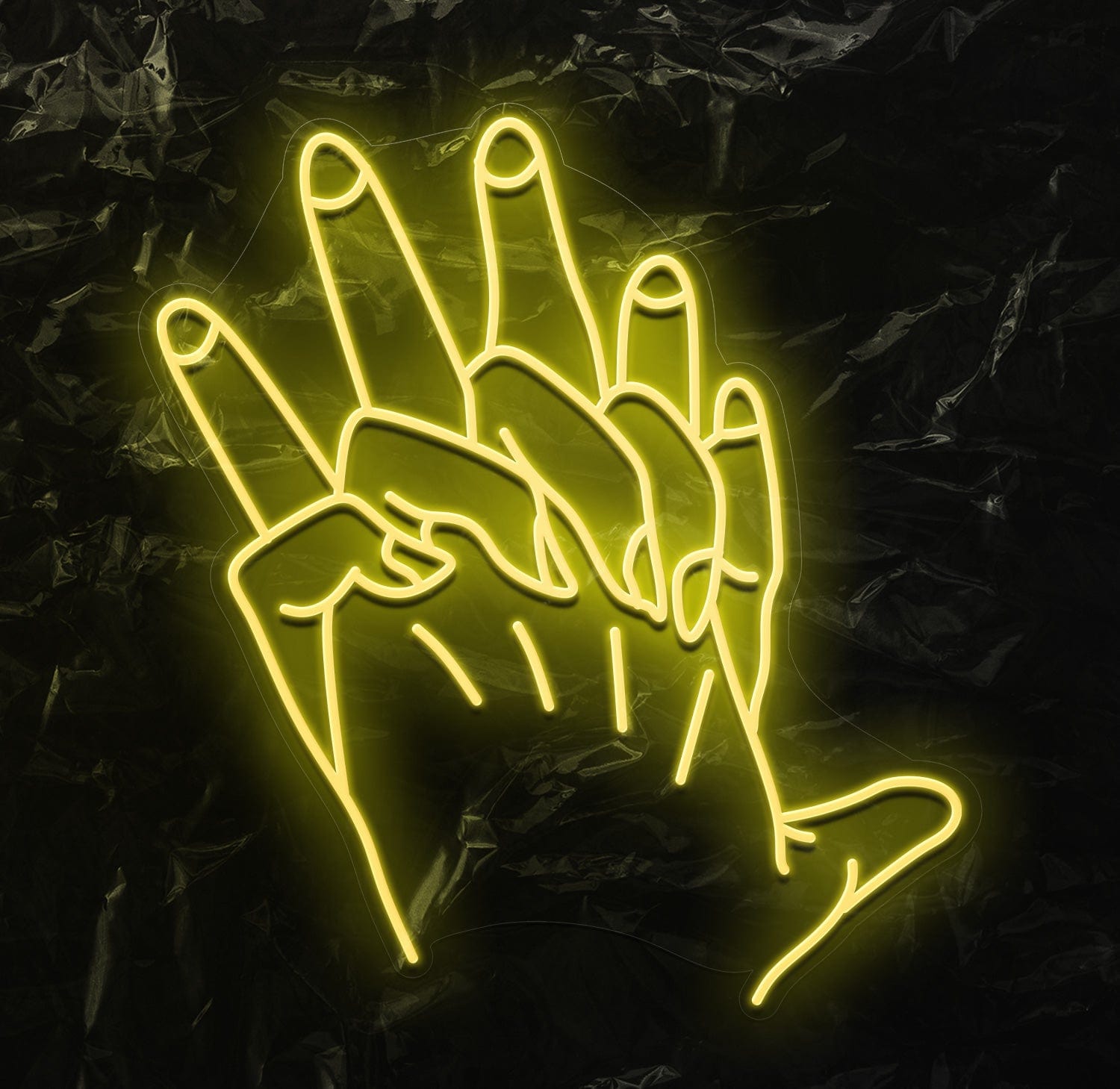 " Zusammenhalt" LED Neonschild - NEONEVERGLOW