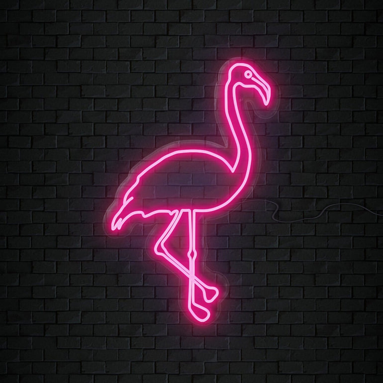 "Gans Bird" LED Neonschild Sign Schriftzug - NEONEVERGLOW