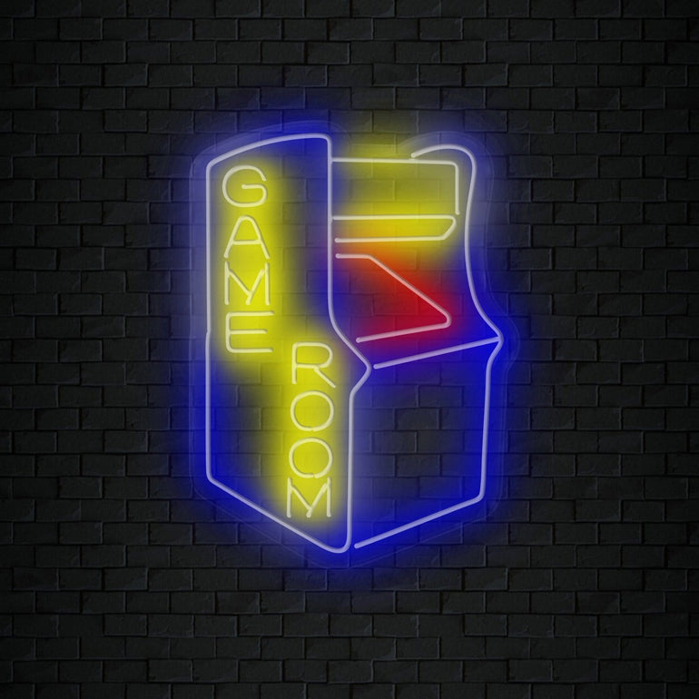 "Game Room Gaming" LED Neonschild Sign Schriftzug - NEONEVERGLOW